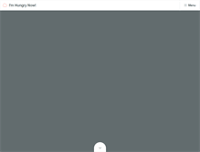 Tablet Screenshot of imhungrynow.com
